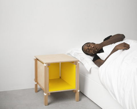 Inside Out Night Stand by Droog Design Table Design Accessories